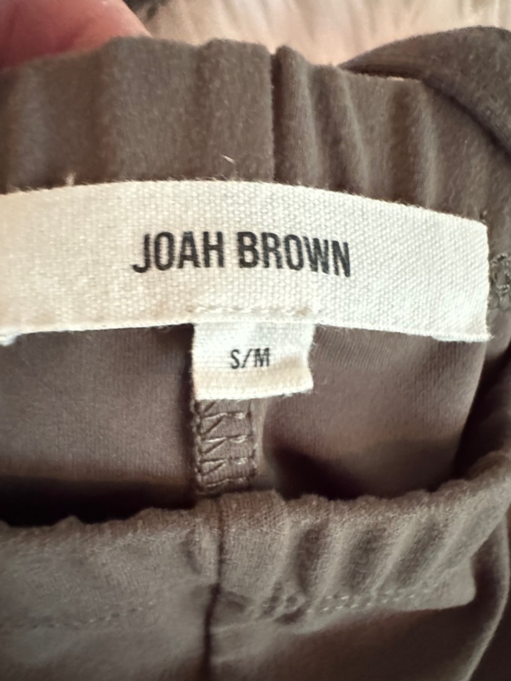 Joah Brown Tie Pants  S/M